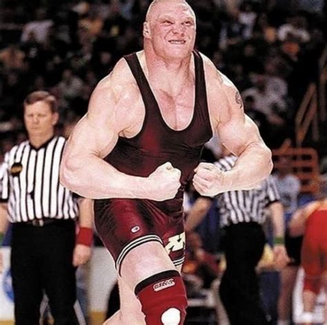 Brock Lesnar in College Wrestling